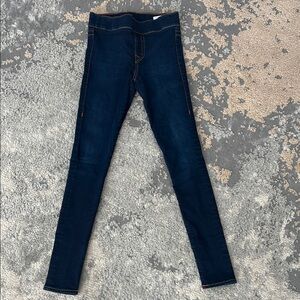 True Religion Women's Dark Blue Jeans Leggings